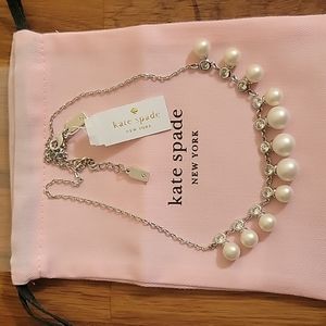 Kate Spade Pearl and Crystal Necklace